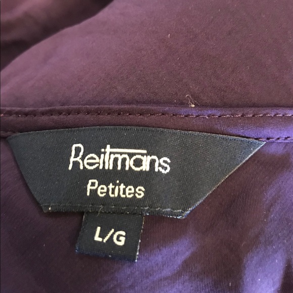 Reitmans Purple Tank Top - Picture 7 of 8